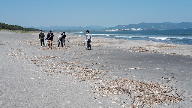 海岸清掃